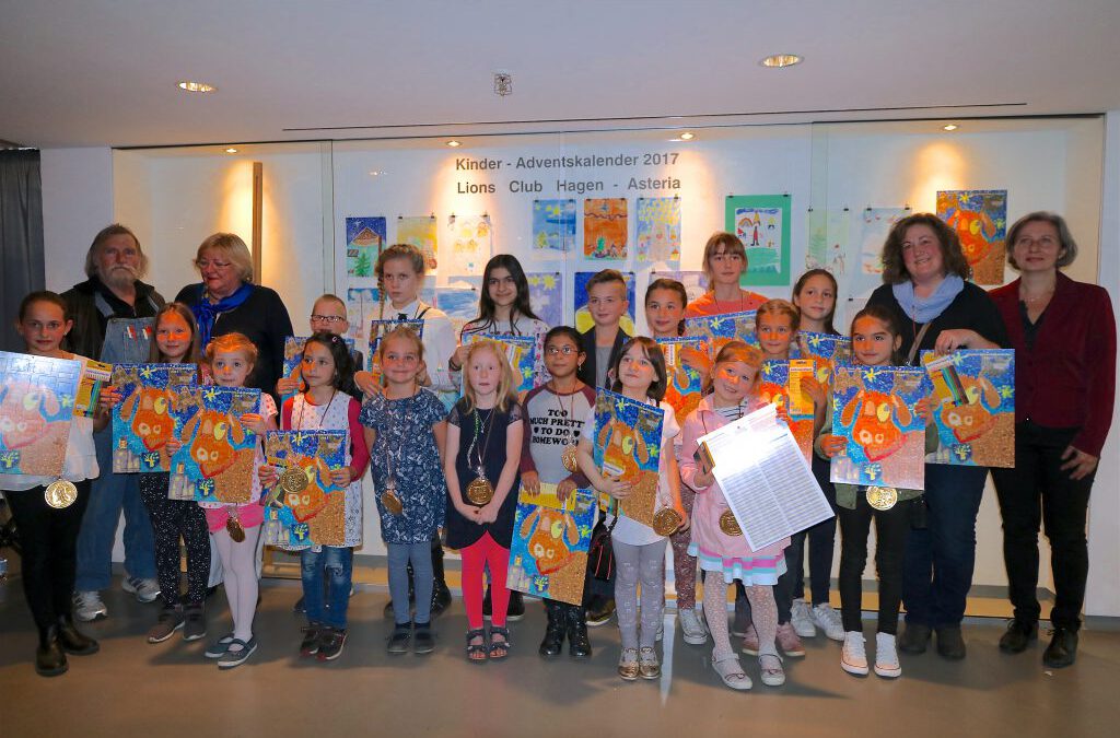 Malwettbewerb für den Kinder-Adventskalender 2017 – Siegerehrung