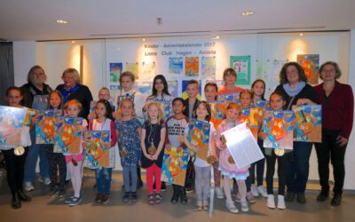 Malwettbewerb für den Kinder-Adventskalender 2017 – Siegerehrung