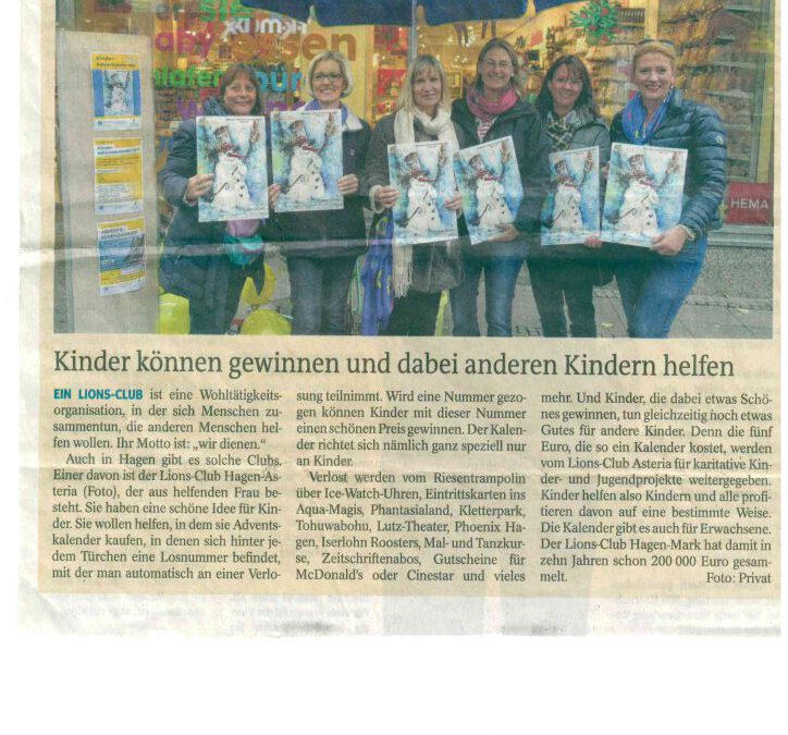 Kinder-Adventskalender 2015
